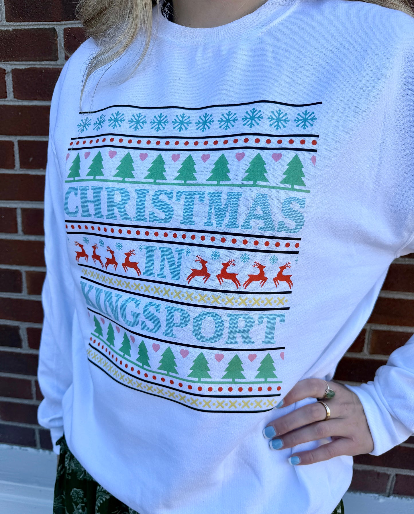 PRE-ORDER: Christmas in Kingsport (long sleeve or sweatshirt)